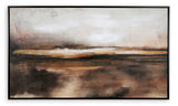 Drewland Black/Brown/Orange Wall Art (Online Special Price) - Ornate Home