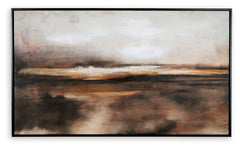 Drewland Black/Brown/Orange Wall Art - Ornate Home