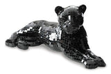 Drice Black Glass Panther Sculpture (Online Special Price) - Ornate Home
