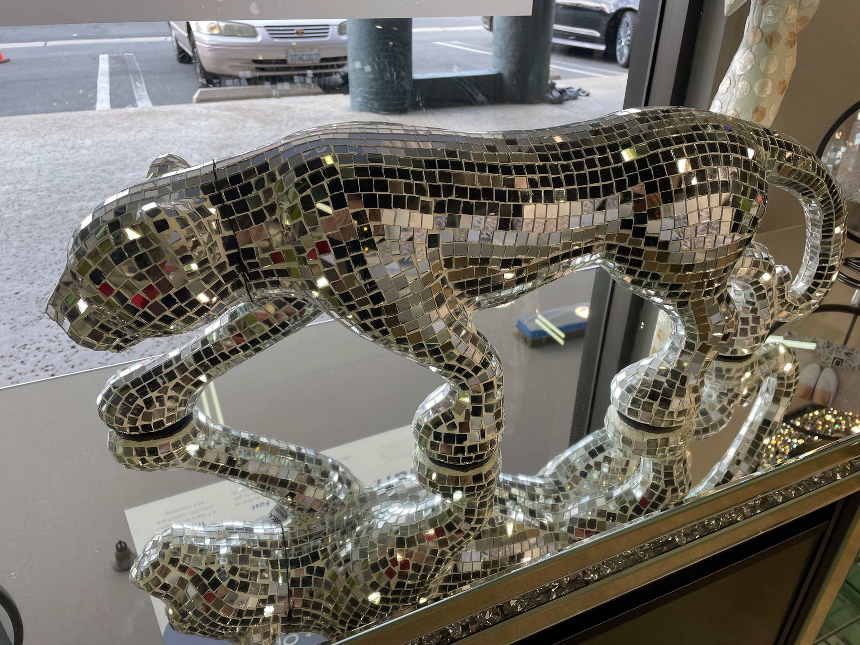 Drice Panther Sculpture (Online Special Price) - Ornate Home