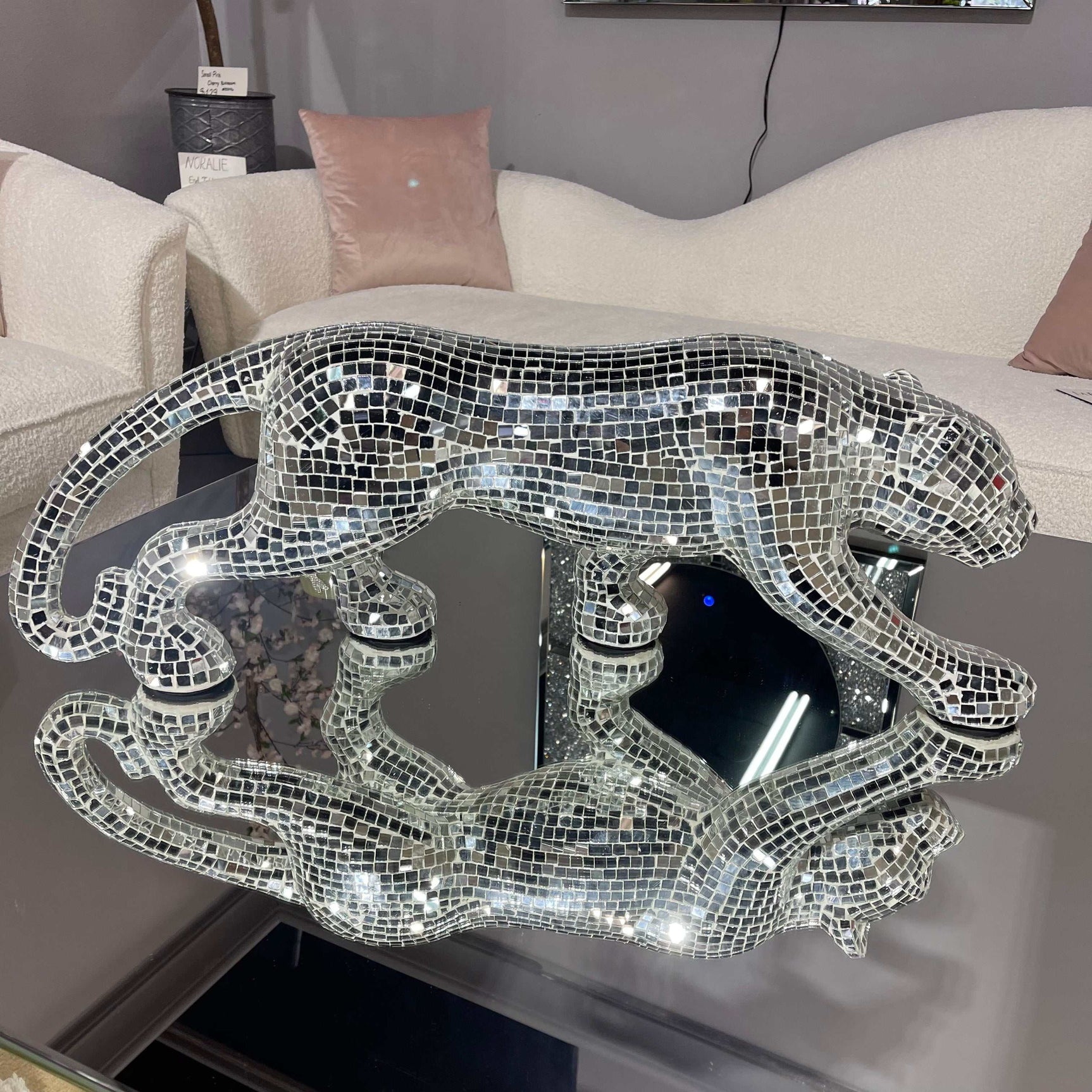 Drice Panther Sculpture (Online Special Price) - Ornate Home