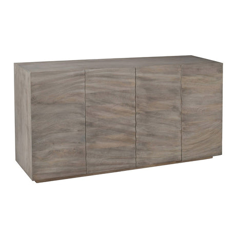 Drift Brown Four-Door Sideboard - Ornate Home