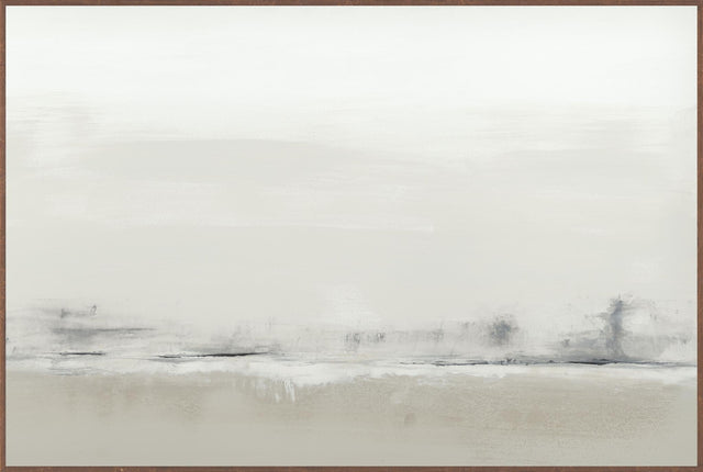 Drift White Painting Art 72x36 by Buddy Whitlock - Ornate Home