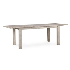 Driftwood Antique Ivory Extendable Dining Table - Ornate Home