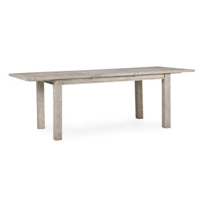 Driftwood Antique Ivory Extendable Dining Table - Ornate Home