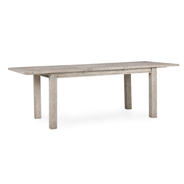 Driftwood Antique Ivory Extendable Dining Table - Ornate Home
