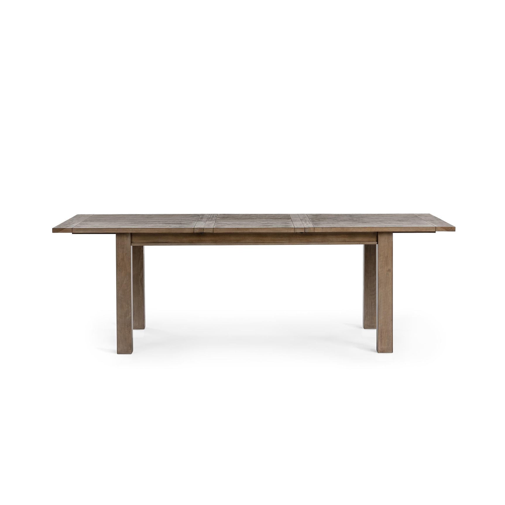 Driftwood Distressed Brown Extendable Dining Table - Ornate Home