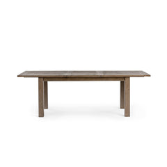 Driftwood Distressed Brown Extendable Dining Table - Ornate Home