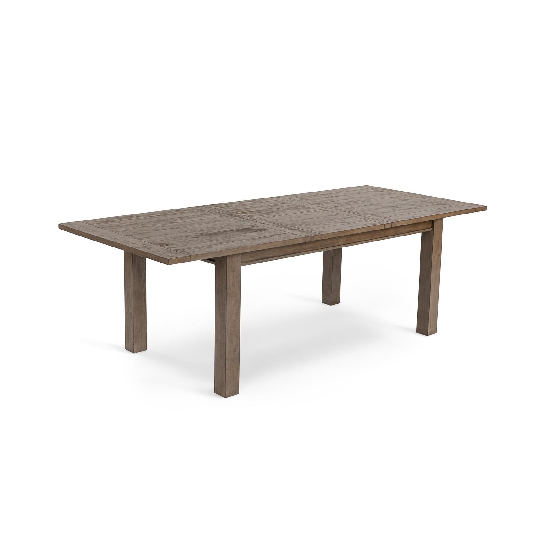 Driftwood Distressed Brown Extendable Dining Table - Ornate Home