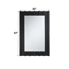 Drisana Black Mirrored Accent Mirror - Ornate Home