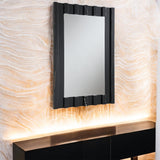 Drisana Black Mirrored Accent Mirror - Ornate Home