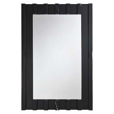 Drisana Black Mirrored Accent Mirror - Ornate Home