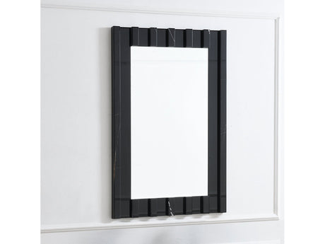 Drisana Black Mirrored Accent Mirror - Ornate Home
