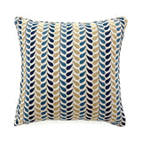 Dropp Blue/Yellow Pillow (Set of 2) - Ornate Home