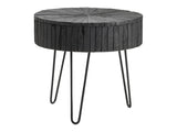 Drummond Black Side Table - Ornate Home
