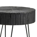 Drummond Black Side Table - Ornate Home