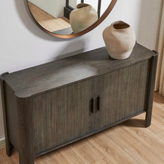 Drury Dark Gray 2 Door Cabinet - Ornate Home