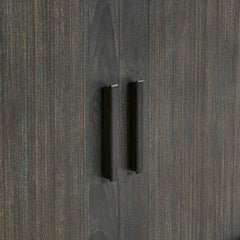 Drury Dark Gray 2 Door Cabinet - Ornate Home