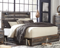 Drystan King Panel Storage Bedroom Set with 2 Nightstands - Ornate Home