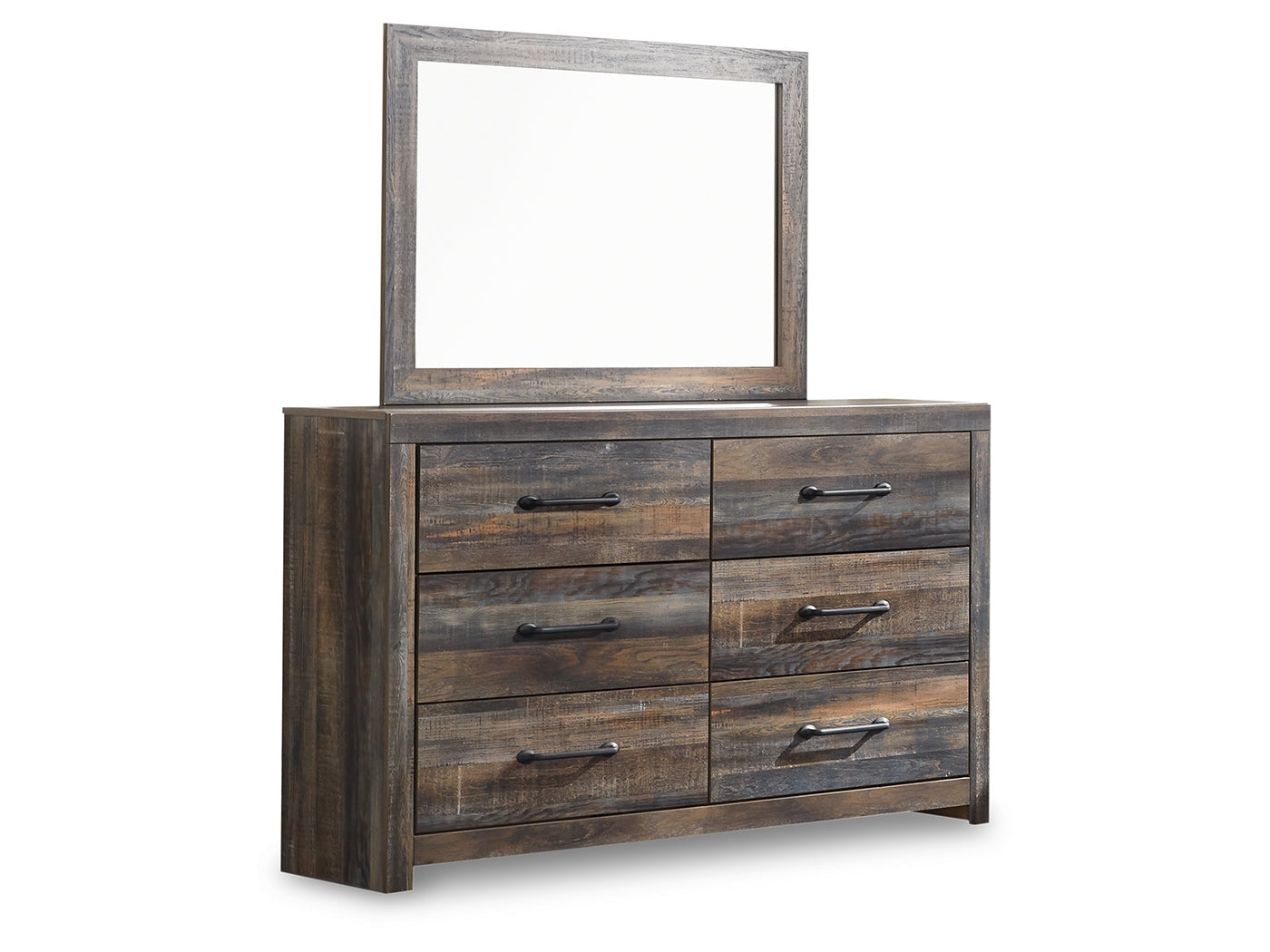 Drystan King Storage Bedroom Set with Dresser and Mirror - Ornate Home