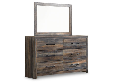 Drystan King Storage Bedroom Set with Dresser and Mirror - Ornate Home