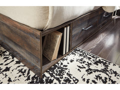 Drystan King Storage Bedroom Set with Dresser and Mirror - Ornate Home