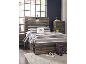Drystan Multi Color Full Panel Bed w/ 4 Storage Drawers (Online Special Price) - Ornate Home