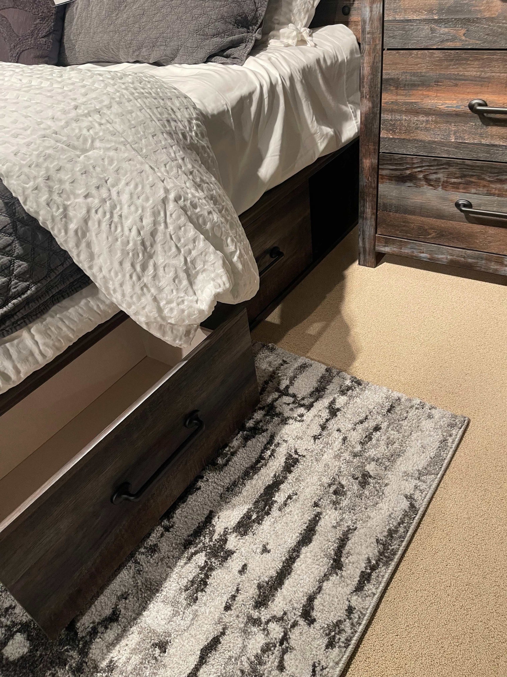 Drystan Multi Color Full Panel Bed w/ 4 Storage Drawers (Online Special Price) - Ornate Home