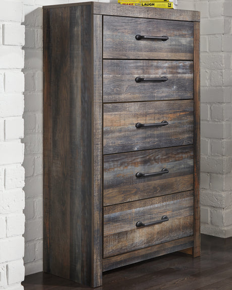 Drystan Multi Full Bookcase Storage Bed, Chest and Nightstand - Ornate Home