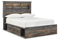 Drystan Multi Full Bookcase Storage Bed & Dresser - Ornate Home