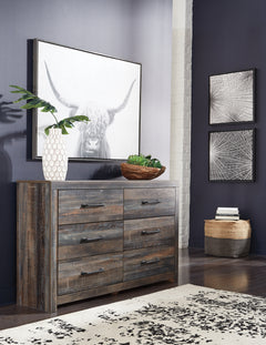 Drystan Multi Full Bookcase Storage Bed & Dresser - Ornate Home
