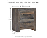 Drystan Multi Full Bookcase Storage Bed and Nightstand (Online Special Price) - Ornate Home