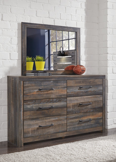 Drystan Multi Full Panel Bed, Dresser and Mirror - Ornate Home