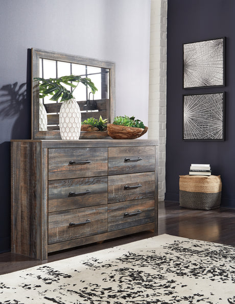 Drystan Multi Full Panel Bed, Dresser and Mirror - Ornate Home