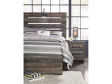 Drystan Multi Full Panel Bedroom Set with 2 Nightstands - Ornate Home