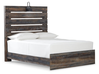 Drystan Multi Full Panel Bedroom Set with Dresser, Mirror, and Nightstand - Ornate Home