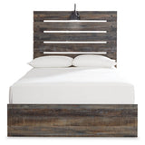 Drystan Multi Full Panel Bedroom Set with Dresser, Mirror, and Nightstand - Ornate Home