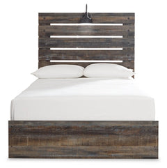 Drystan Multi Full Panel Bedroom Set with Dresser, Mirror, and Nightstand - Ornate Home
