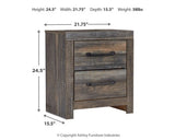 Drystan Multi Full Panel Storage Bedroom Set with Dresser, Mirror and Nightstand - Ornate Home