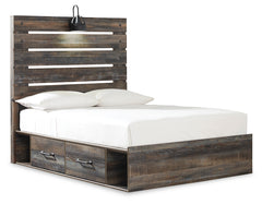 Drystan Multi Full Panel Youth Bed w/2 Storage Drawers - Ornate Home