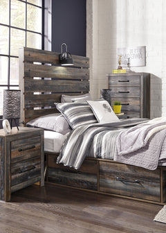 Drystan Multi Full Panel Youth Bed w/2 Storage Drawers - Ornate Home