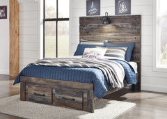 Drystan Multi Full Storage Bed & Dresser & 2 Nightstands - Ornate Home
