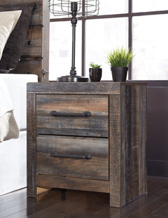 Drystan Multi King Bookcase Storage Bed, Dresser, Mirror, Chest and 2 Nightstands - Ornate Home