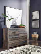 Drystan Multi King Bookcase Storage Bed & Dresser (Online Special Price) - Ornate Home
