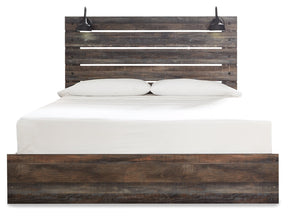 Drystan Multi King Panel Bed & 2 Nightstands (Online Special Price) - Ornate Home
