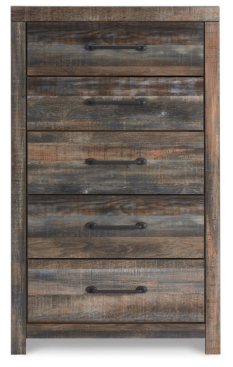 Drystan Multi King Panel Bed and Chest - Ornate Home