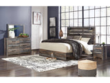Drystan Multi King Panel Bedroom Set with Dresser, Mirror, and Nightstand (Online Special Price) - Ornate Home
