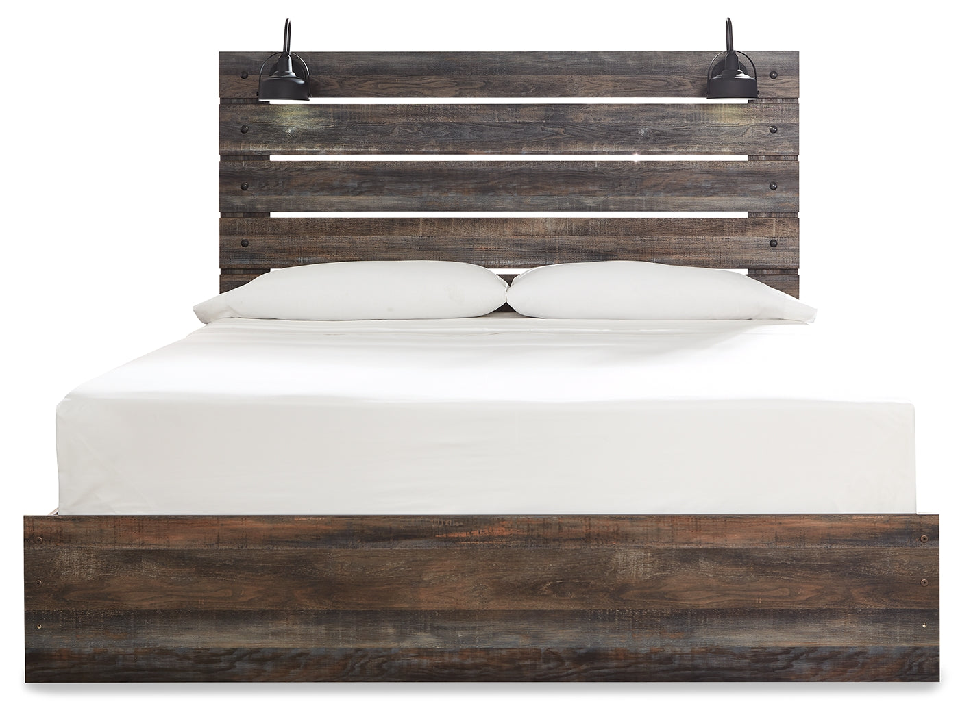 Drystan Multi King Panel Bedroom Set with Dresser, Mirror, and Nightstand (Online Special Price) - Ornate Home