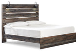 Drystan Multi King Panel Bedroom Set with Dresser, Mirror, and Nightstand (Online Special Price) - Ornate Home