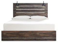 Drystan Multi King Panel Bedroom Set with Dresser and Mirror - Ornate Home